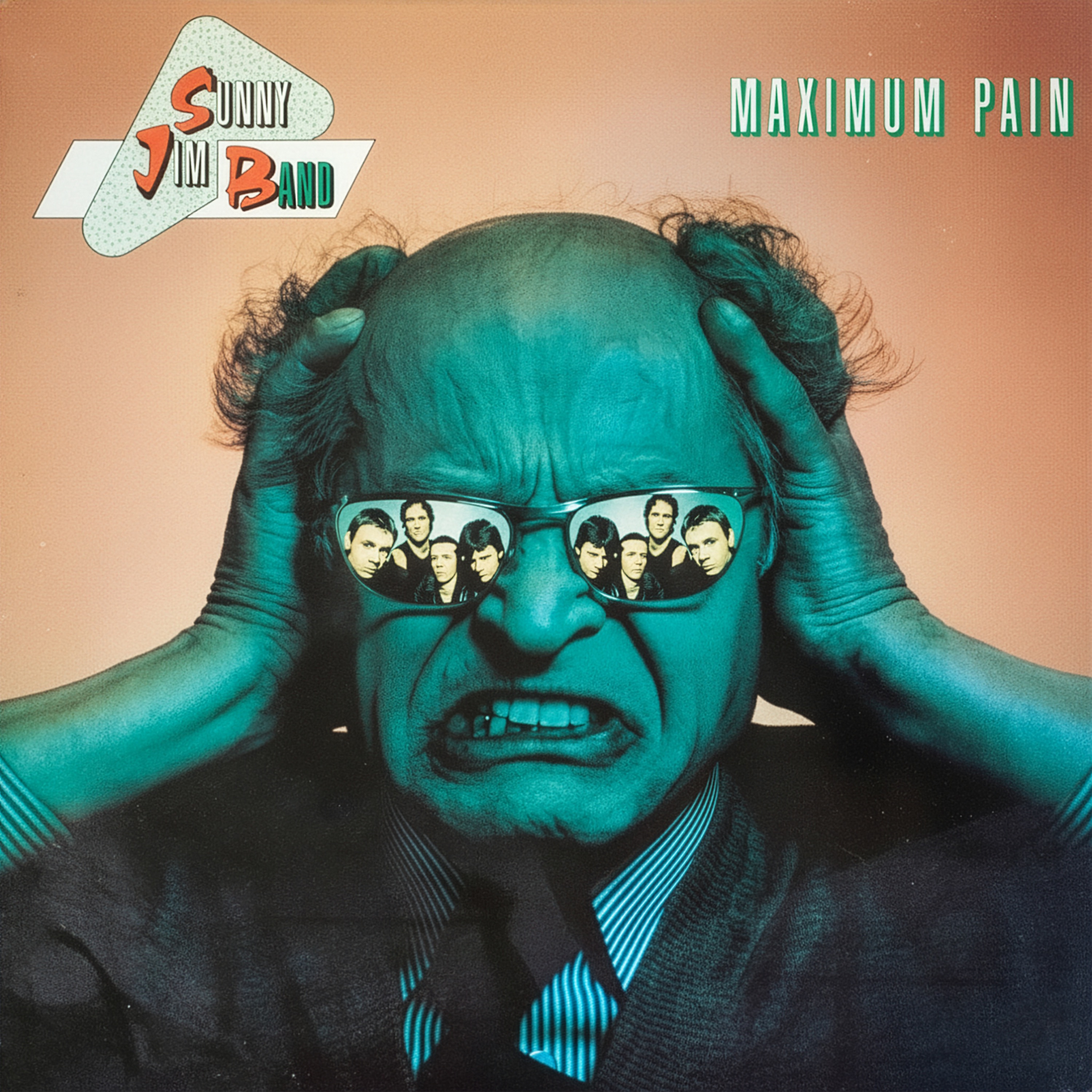 Maximum Pain album cover by Sunny Jim Band
